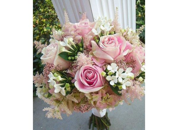 Flores: Buquês de noiva : Buquê nobre com rosas importadas e orquídea |  Floricultura Muriel - (11) 4666-3069