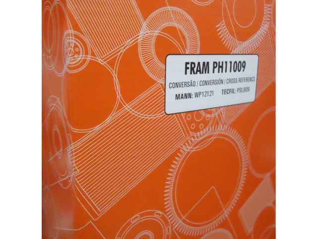 Filtro: Filtro Lubrificante: Filtro Lubrificante Fran PH1109