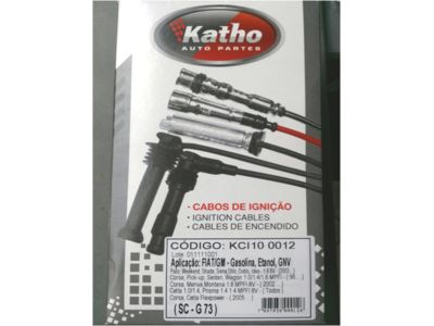 Katho: CABOS DE VELA: Astra 1.8/2.0  Vectra GL/GLS MPFI - 8V / Ipanema, Kadett 2.0 MPFI  (4 pçs)96/......  SC-G72