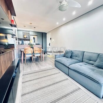 Apartamento à venda com 02 dormitórios (01 suíte) e 02 vagas no Condomínio Raiz Parque Resort em Santo Amaro 