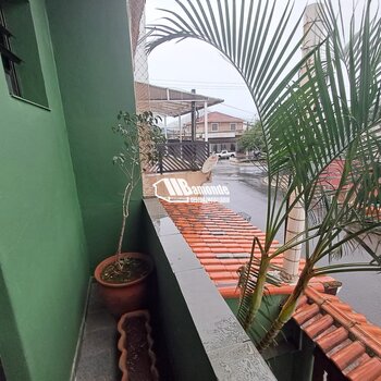 sacada de um dos quartos.