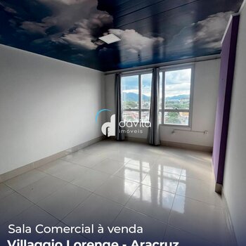 Sala comercial à venda no Edifício Lorenge – Villaggio Aracruz.