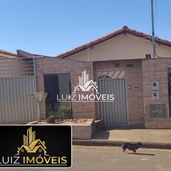 Vendo Casa A de Laje Bairro Projeto Solar Em São Gotardo MG 